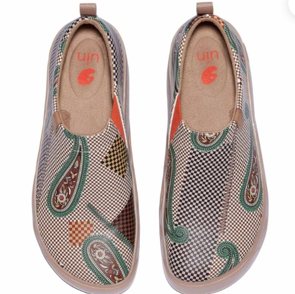 UIN Women's Paisley Check II Toledo IX Walking Shoe NEW!! Size 8.5 - Picture 2 of 12